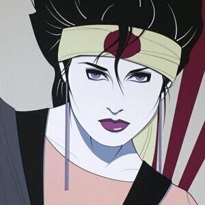 Patrick Nagel NC3 "Sushi Girl" Piedmont Graphics Commemorative Print 1984